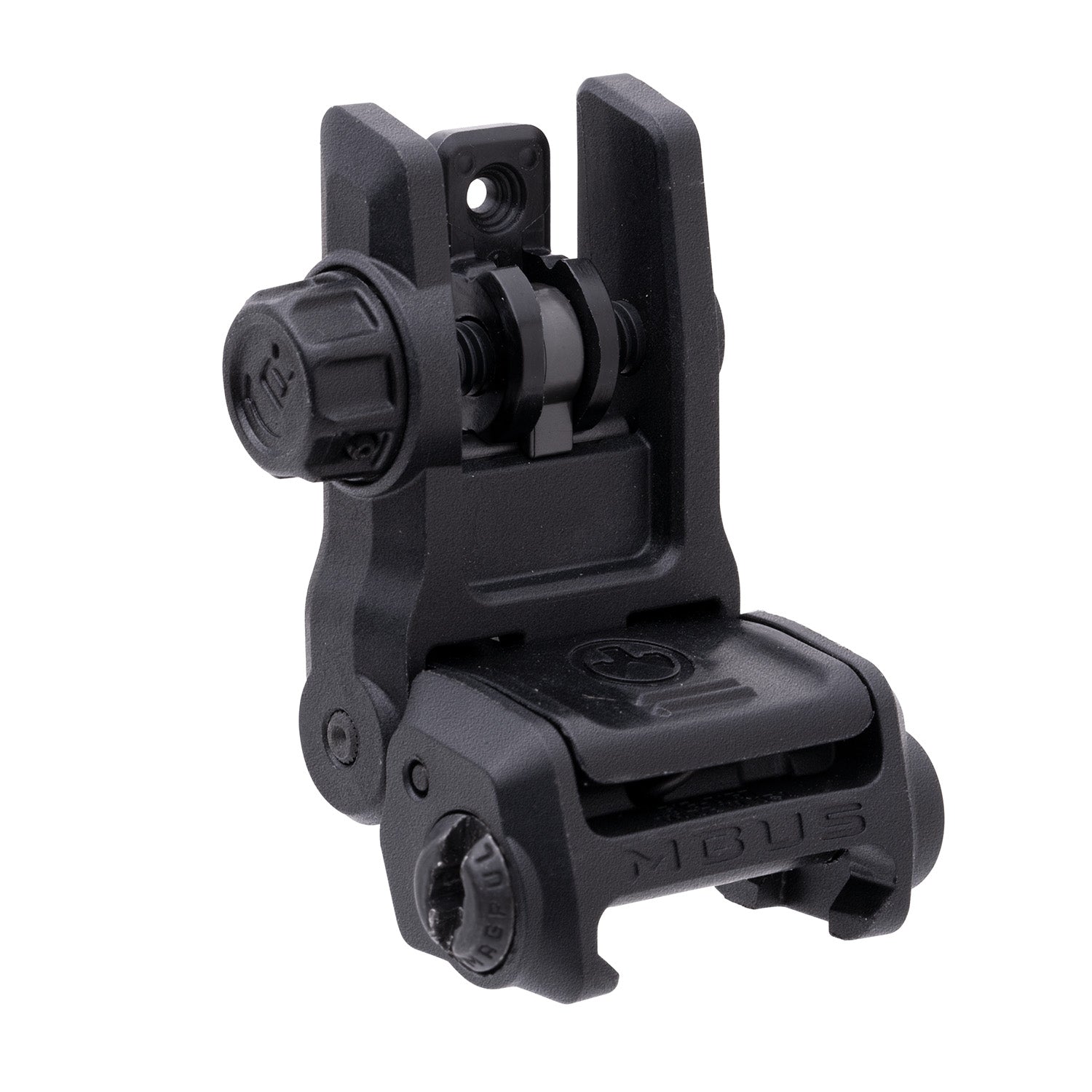 Magpul MBUS 3 Rear Sight Black Ambidextrous Flip-Up Rapid-Select Aperture AR-10/M4 MAG1167-BLK