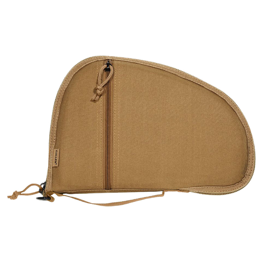 Allen Torrey Semi-Auto and Revolver Handgun Case Coyote Tan Polyester 11.50" x 7.75" Exterior