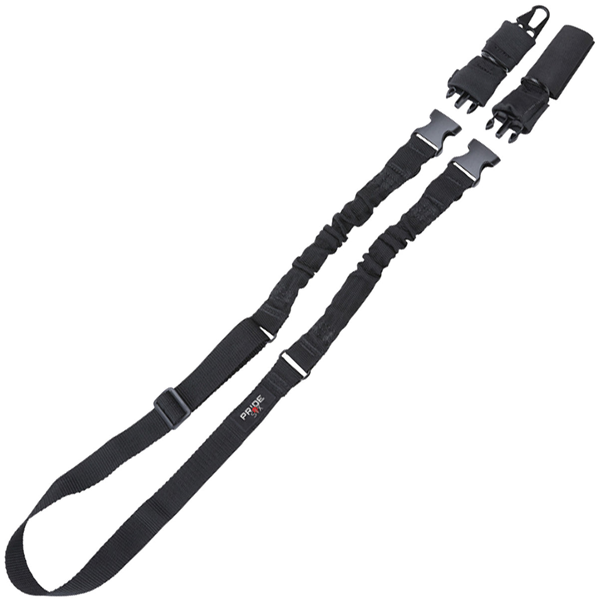 Tac Six Citadel 8911 Adjustable Single/Double Point Black Sling 50" MSR Rifle