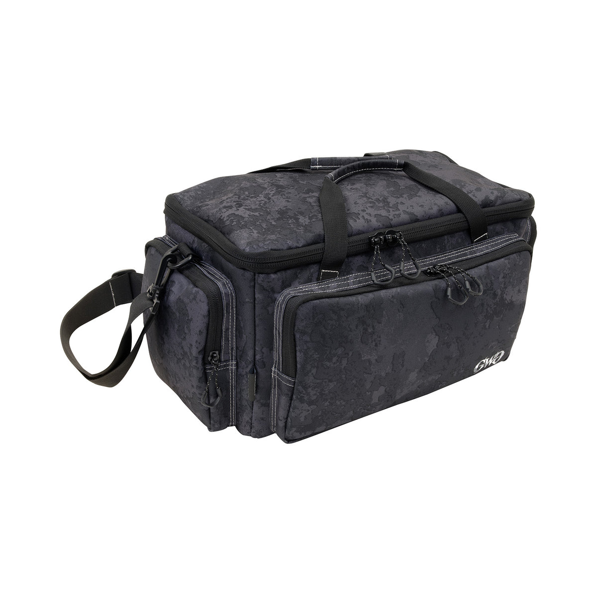 Girls With Guns 70639 Midnight Range Bag Blackout Camo with Zippered Pockets and Front Handgun Rug