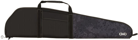 Girls With Guns 90746 46" Midnight Rifle Case Black with Shade Blackout Camo Locking Zipper