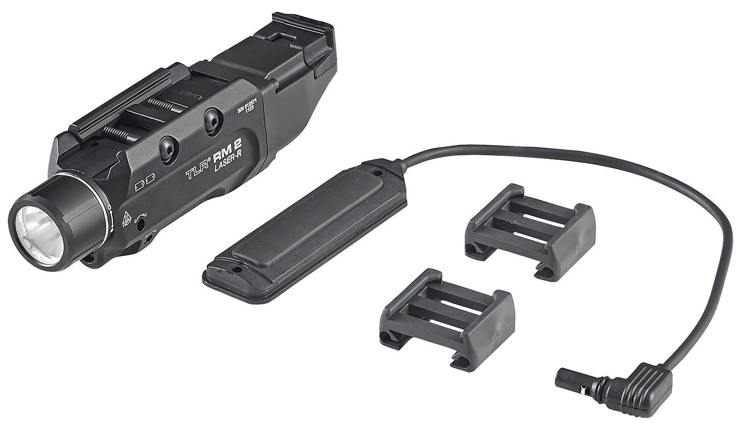 Streamlight TLR-2 RM Model 69447 Black Aluminum 1000 Lumens Red Laser Combo Picatinny Rail Mount