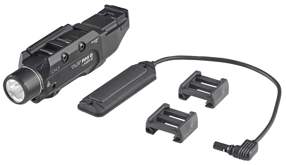 Streamlight TLR-2 RM Model 69447 Black Aluminum 1000 Lumens Red Laser Combo Picatinny Rail Mount