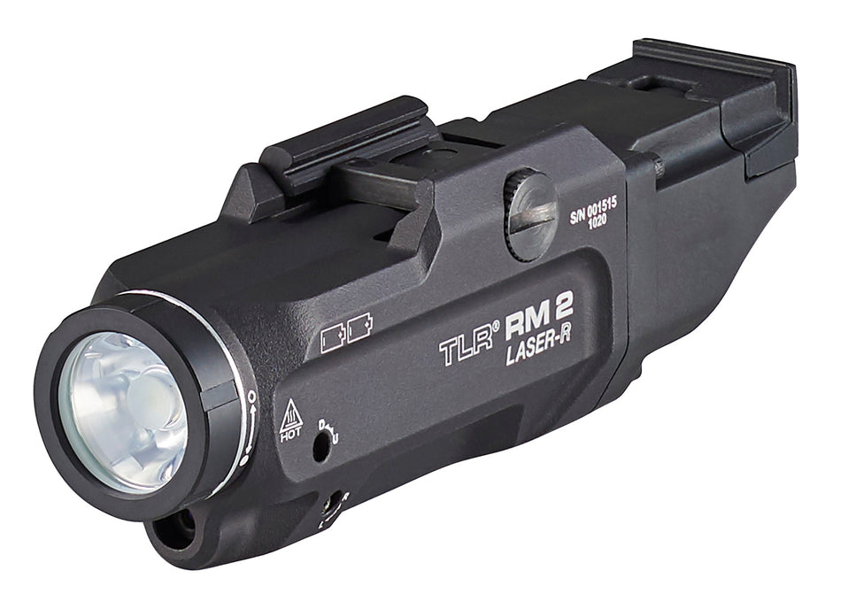 Streamlight 69448 TLR-2 RM Rail Mount Weapon Light Black 1000 Lumens White LED with Red Laser Combo