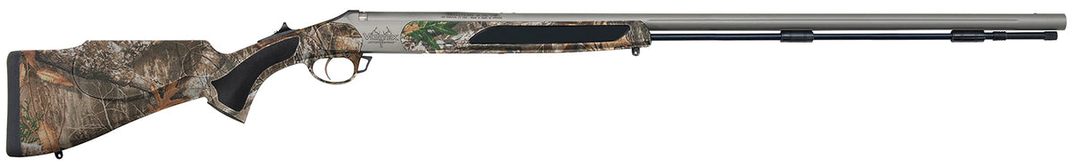 Traditions Vortek StrikerFire LDR 1:24 VAPR Twist .50 Cal Muzzleloader - Realtree Edge Synthetic Stock, No Sights Included