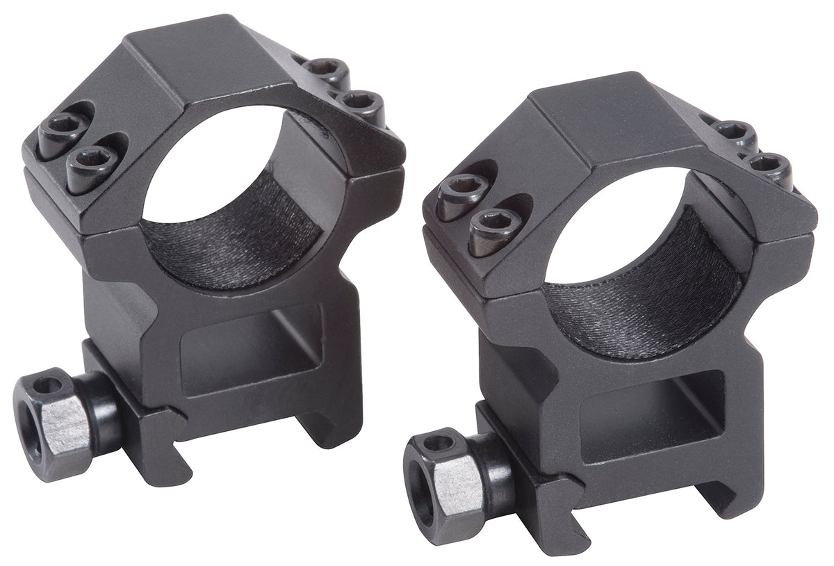 Traditions A764H 30mm High Weaver Tactical Mounting Rings Matte Black