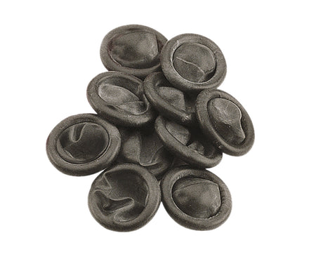 Traditions A1330 Black Muzzleloader Rain Gear Bore Covers 10 Pk