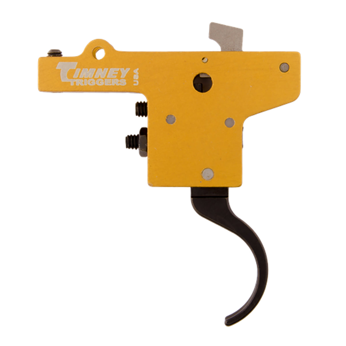 Timney 201 Featherweight Adjustable Curved Replacement Trigger 3 lb Yellow and Black Mauser 98FN