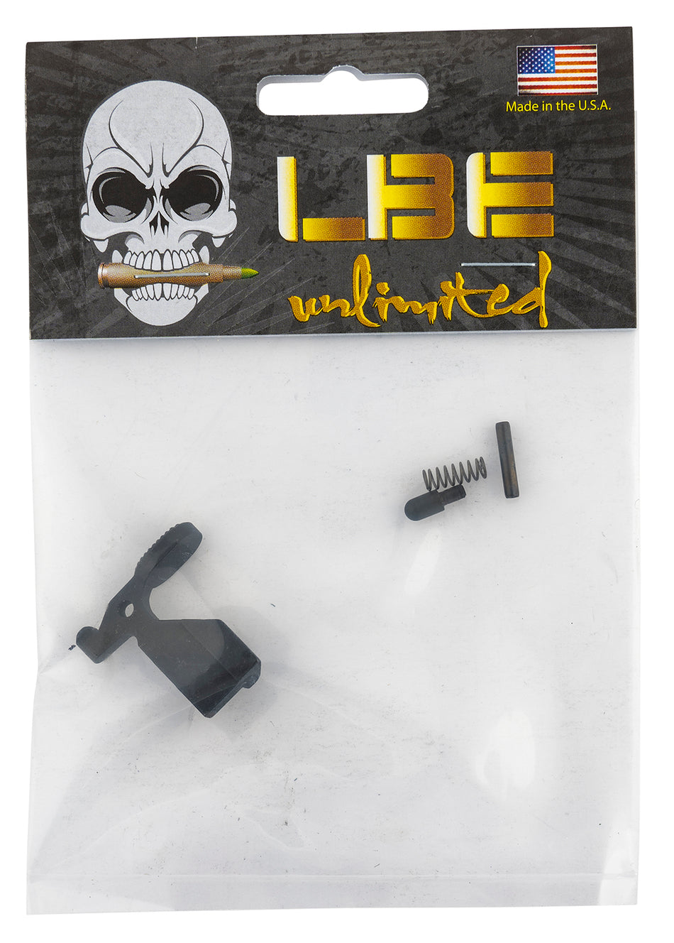 LBE Unlimited AR Platform Mil-Spec Bolt Catch Assembly Complete Black Steel