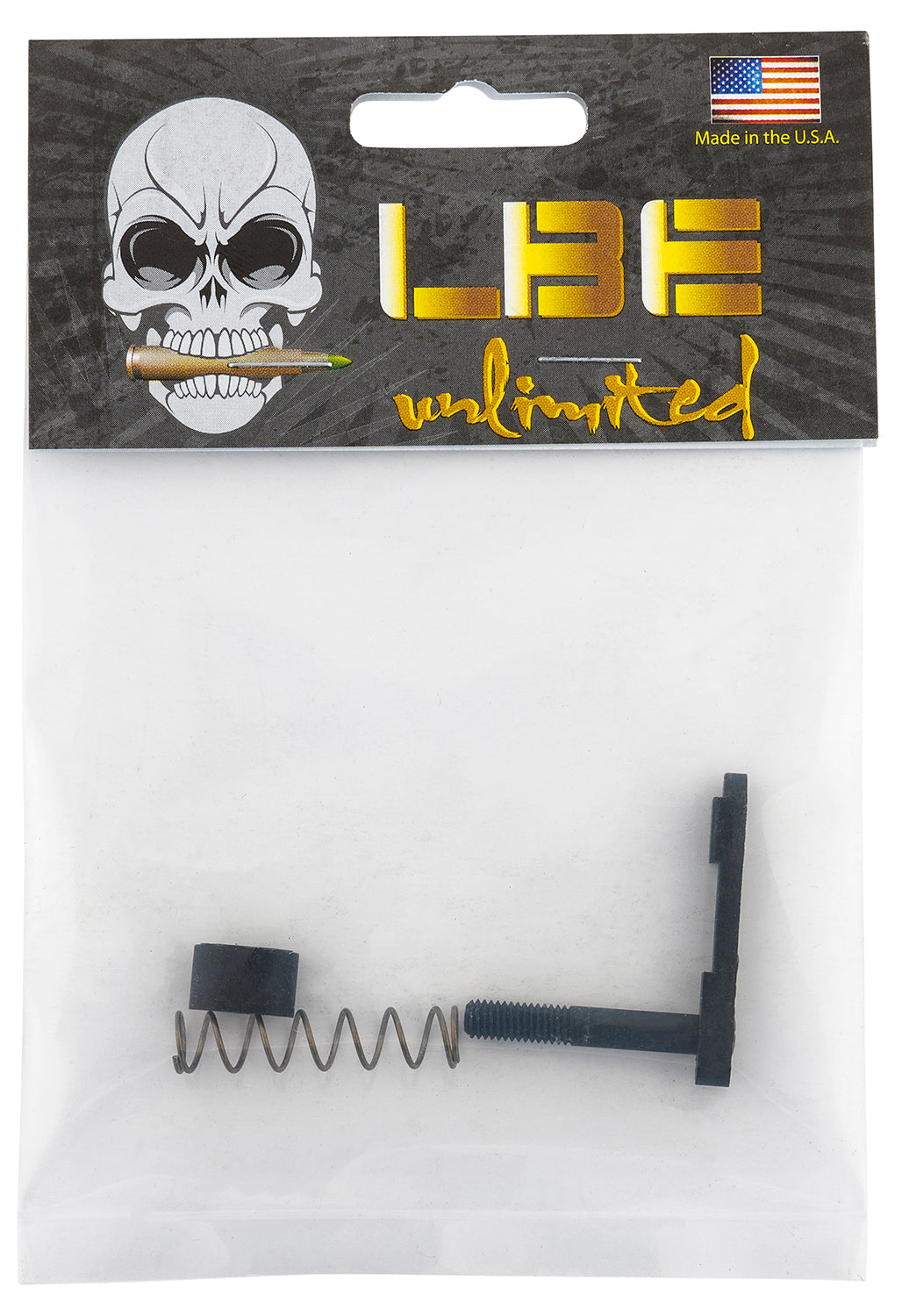 LBE Unlimited AR-15 Mil-Spec Magazine Catch Assembly Complete Black Steel