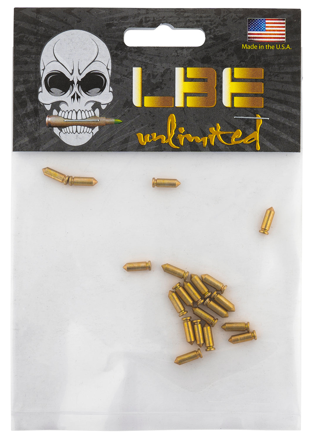 LBE Unlimited ARSLDT20PK AR-15 Selector Detent 20 Pack Brass Steel