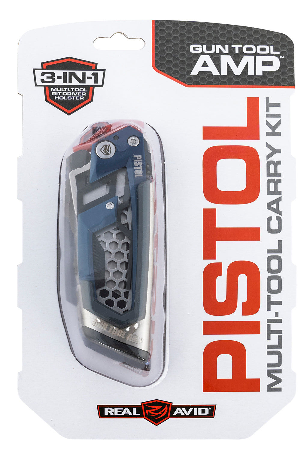 Real Avid AVGTAMPP AMP-Pistol Platform Folding Multi-Tool Black/Silver