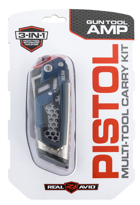 Real Avid AVGTAMPP AMP-Pistol Platform Folding Multi-Tool Black/Silver