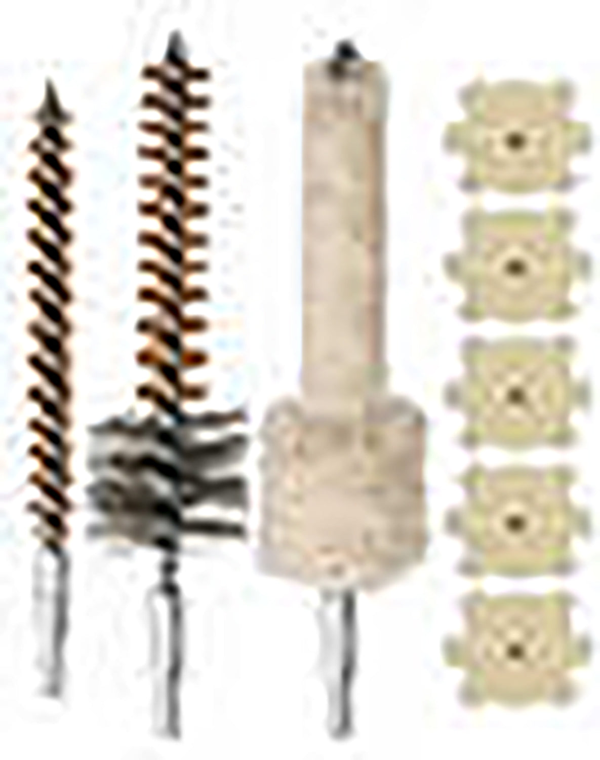 Real Avid AVAR15BC 4-Piece AR-15 Brush Combo Kit 5.56mm/223 Rem Star Chamber & Bore