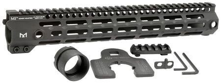 Midwest Industries 13.3" G4M AR-15 M-LOK Free-Float Handguard Black Hardcoat Anodized 6061-T6 Aluminum