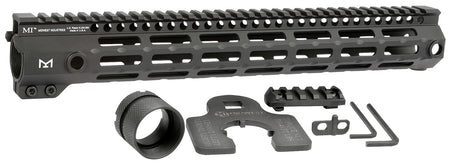 Midwest Industries 14" G4M AR-15 M-LOK Free-Float Handguard Black Hardcoat Anodized 6061-T6 Aluminum
