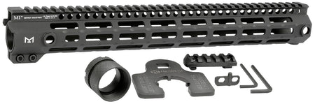 Midwest Industries MIG4M15 G4M Handguard AR-15 15" M-LOK Picatinny Top Rail Black Anodized Aluminum