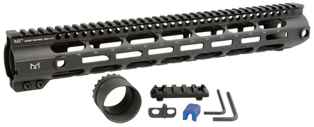 Midwest Industries MICRL30815 AR-308 Combat M-LOK Handguard 15" Low Profile DPMS Black Anodized Aluminum