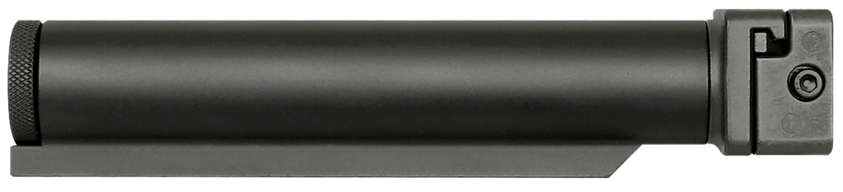 Midwest Industries MISTAPSF Mil-Spec Buffer Tube with Folding Adaptor Black Mag Phosphate Steel