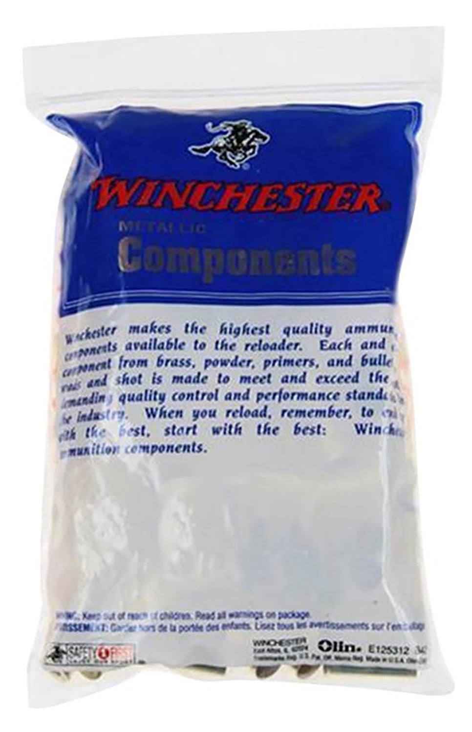 Winchester 5.56x45mm NATO 55gr FMJ Boat Tail Component Rifle Bullets 500/Box