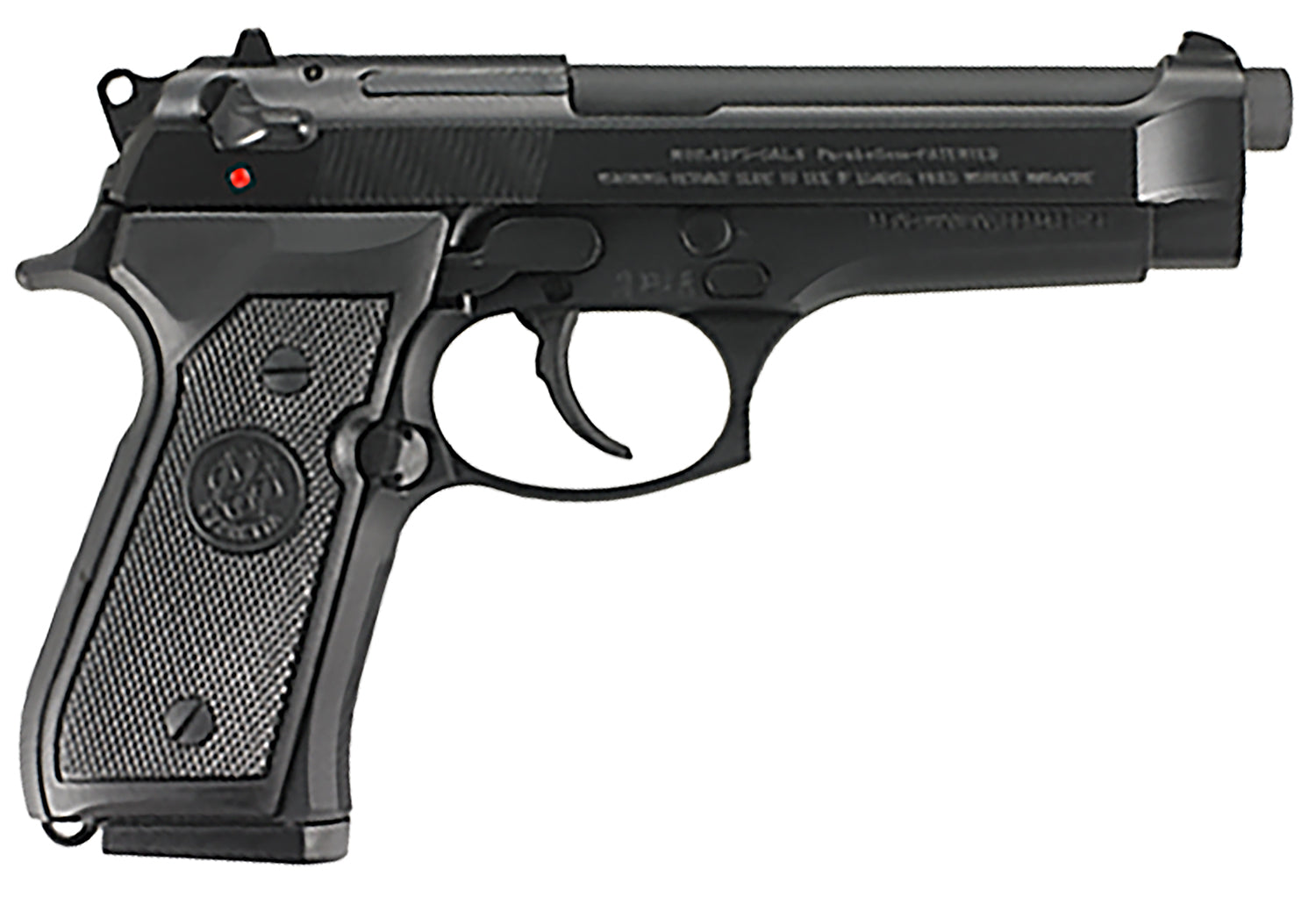 Beretta USA J92F300M 92FS Full Size Frame 9mm Luger 15+1 4.90" Black Bruniton Barrel, Serrated Steel Slide, Frame w/Beavertail, Ambidextrous USA Made