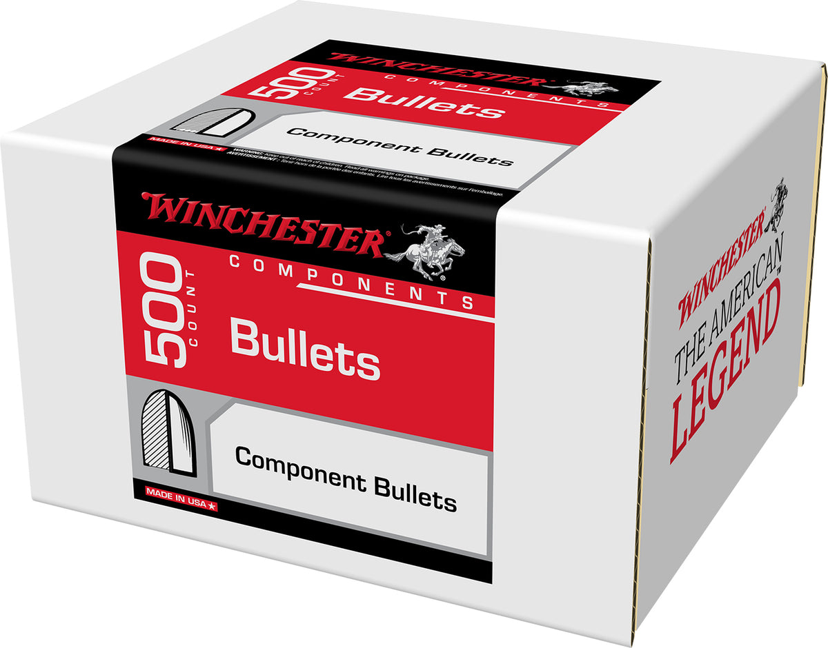 Winchester WB40TC180X Centerfire Handgun Reloading Bullets 40 S&W 180gr FMJ Truncated Cone 100/Box