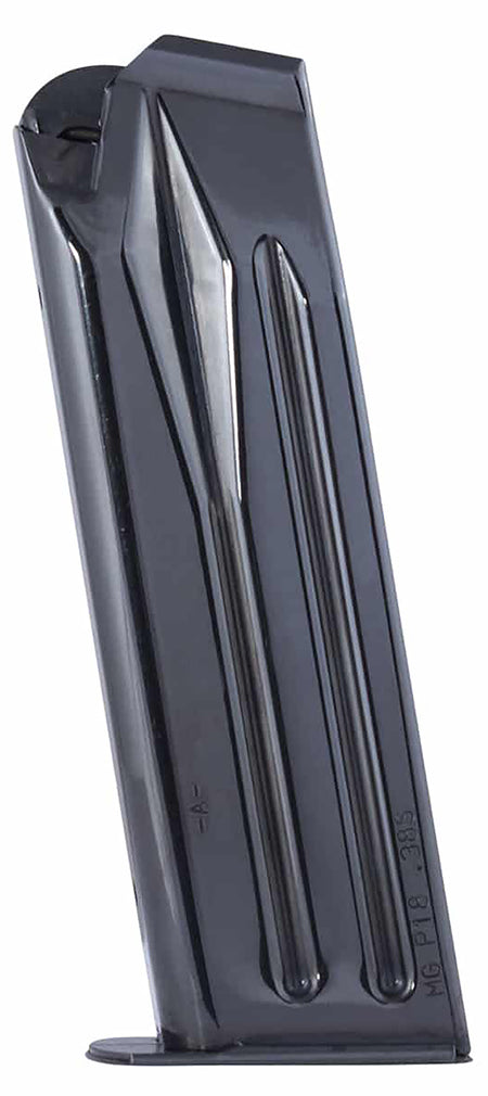 Mec-Gar MGP183817B Standard 38 Super 17-Round Blued Magazine Fits Para Ordnance P-18 Carbon Steel