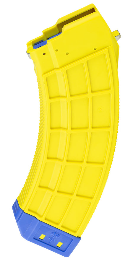 US Palm MA1196A 7.62x39mm 30-Round AK-47 Banana Yellow Polymer Mag