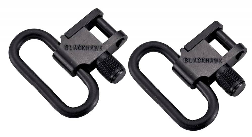 Blackhawk Lok-Down Single 1" Blued Steel Swivel Model 70SW01BK
