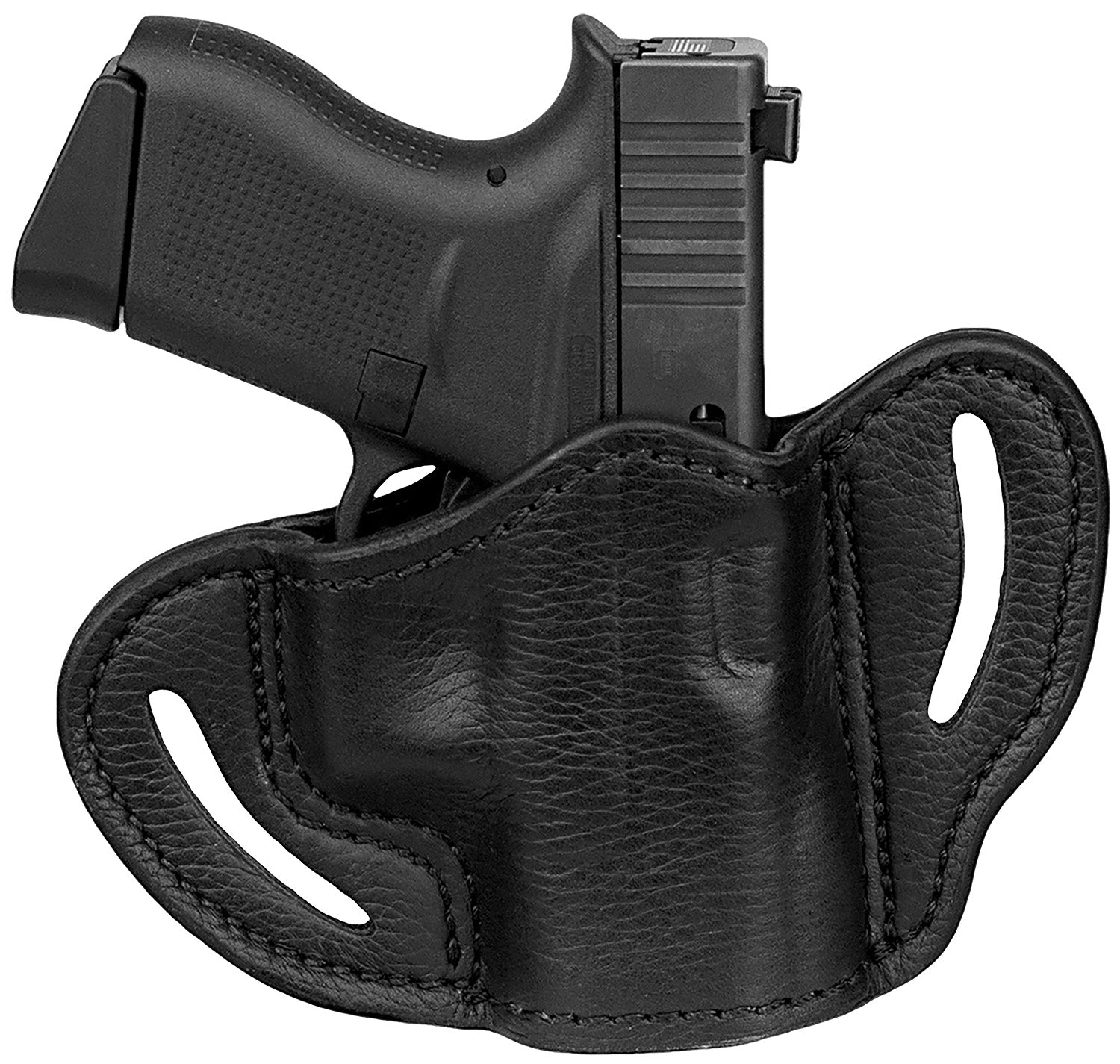 1791 Ultra Custom OWB Holster Size C Night Sky Black Leather Compatible w/Sig P365/Springfield Hellcat/Glock 42 RH