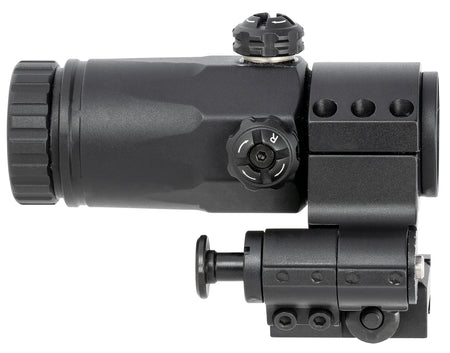 Meprolight 8014000400 MX3-F 3x Magnifier Black Push Button Side-Flip Optic Accessory