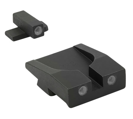Meprolight Tru-Dot Tritium Front and Rear Sight Set Green White Outline for Springfield Armory XD-S/XD-M