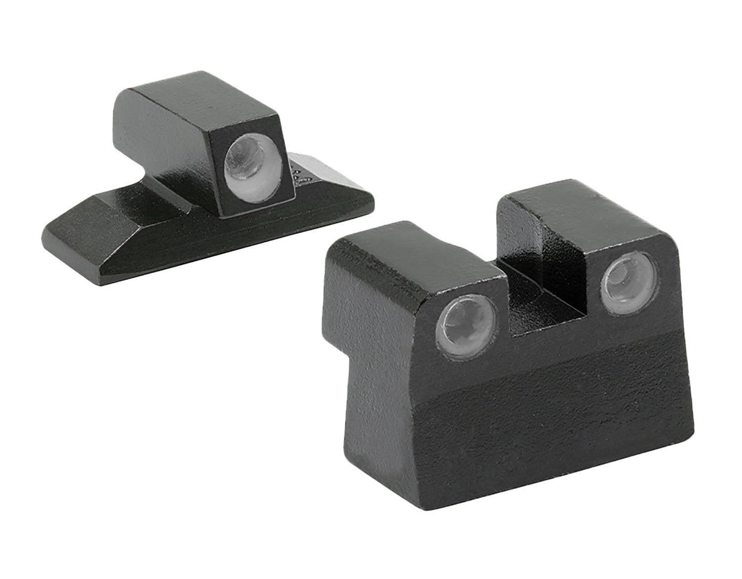 Meprolight Tru-Dot Tritium Front & Rear Sight Set White Outline Green for Bersa Thunder .380 C-Prefix