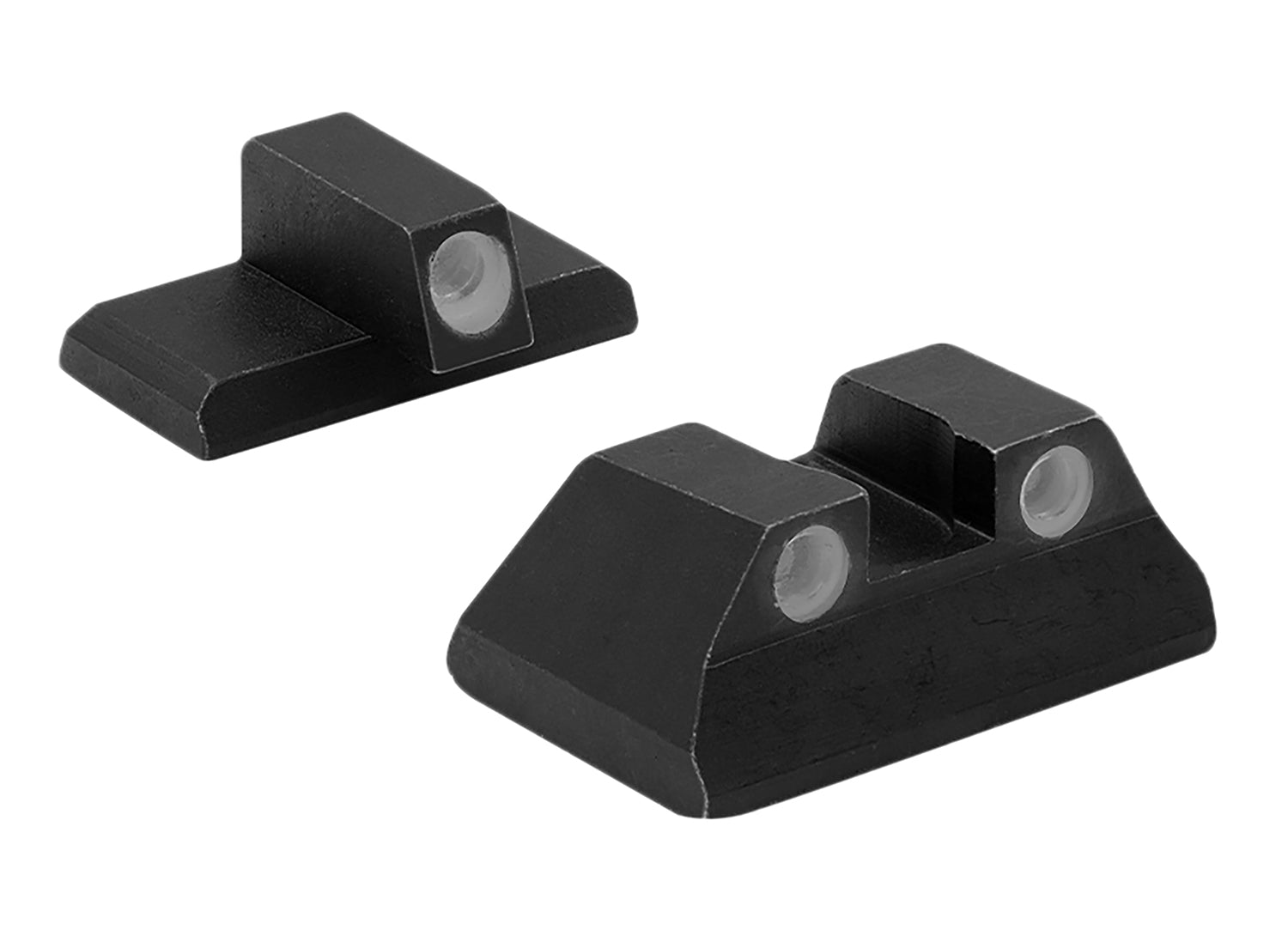 Meprolight Tru-Dot Tritium Front & Rear Sight Set Green White Outline Fits Heckler & Koch P2000/P2000SK