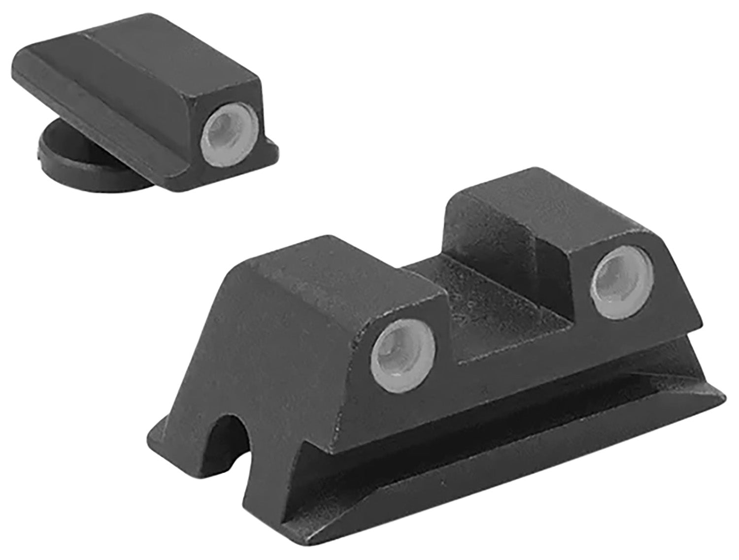 Meprolight USA Tru-Dot Fixed Night Sight Set Green Tritium White Outline Walther PPS PPX Creed