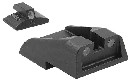 Meprolight USA Tru-Dot Night Sight Set Green Tritium White Outline for IWI Jericho 941/Baby Eagle