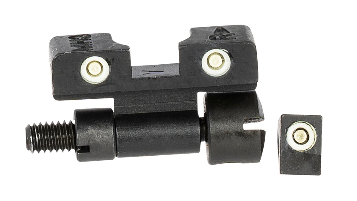 Meprolight USA Tru-Dot Adjustable Tritium Sight Set Green White Outline S&W K L N Frame