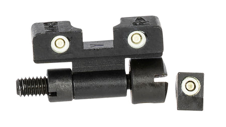 Meprolight USA Tru-Dot Adjustable Tritium Sight Set Green White Outline S&W K L N Frame
