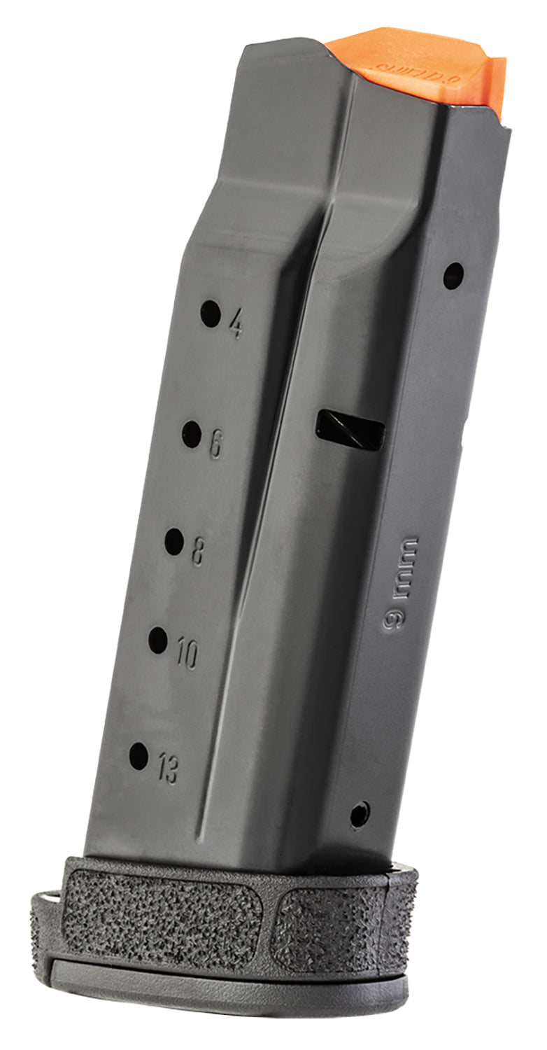 Smith & Wesson 3014411 M&P9 Shield Plus 9mm 13rd Black Steel Magazine