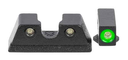 Meprolight USA Hyper-Bright Green Tritium Green Outline Sight Set for Glock Slimline 42 43 43X 48