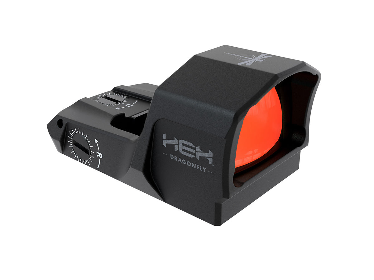 HEX GE5077STNDRET Dragonfly 3.5 MOA Red Dot Black Anodized Multi-Platform Reflex Optic