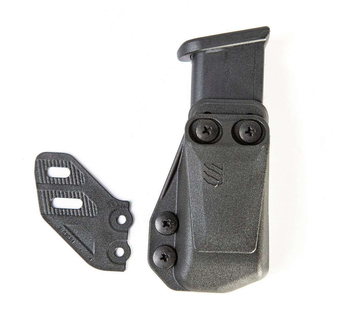 Blackhawk 416A03BK Stache IWB Single Stack Polymer Mag Carrier Ambidextrous Black