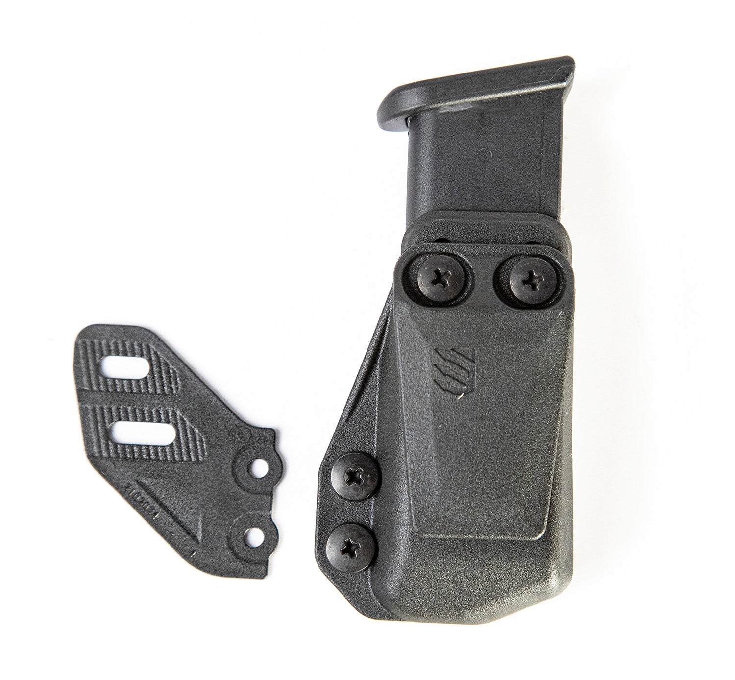 Blackhawk 416A03BK Stache IWB Single Stack Polymer Mag Carrier Ambidextrous Black