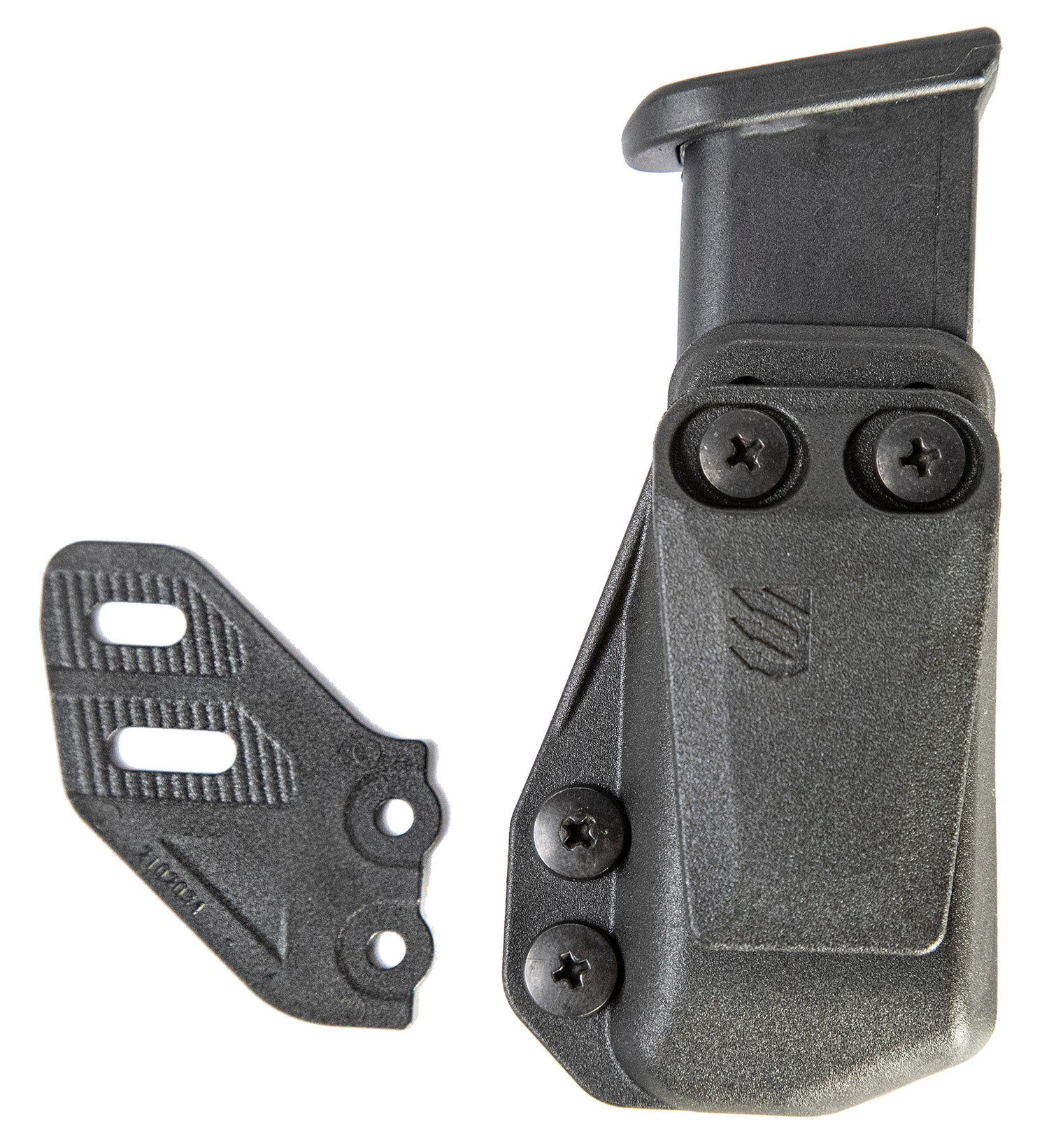 Blackhawk 416A02BK Stache IWB Double Stack Magazine Holster Carrier Black Polymer