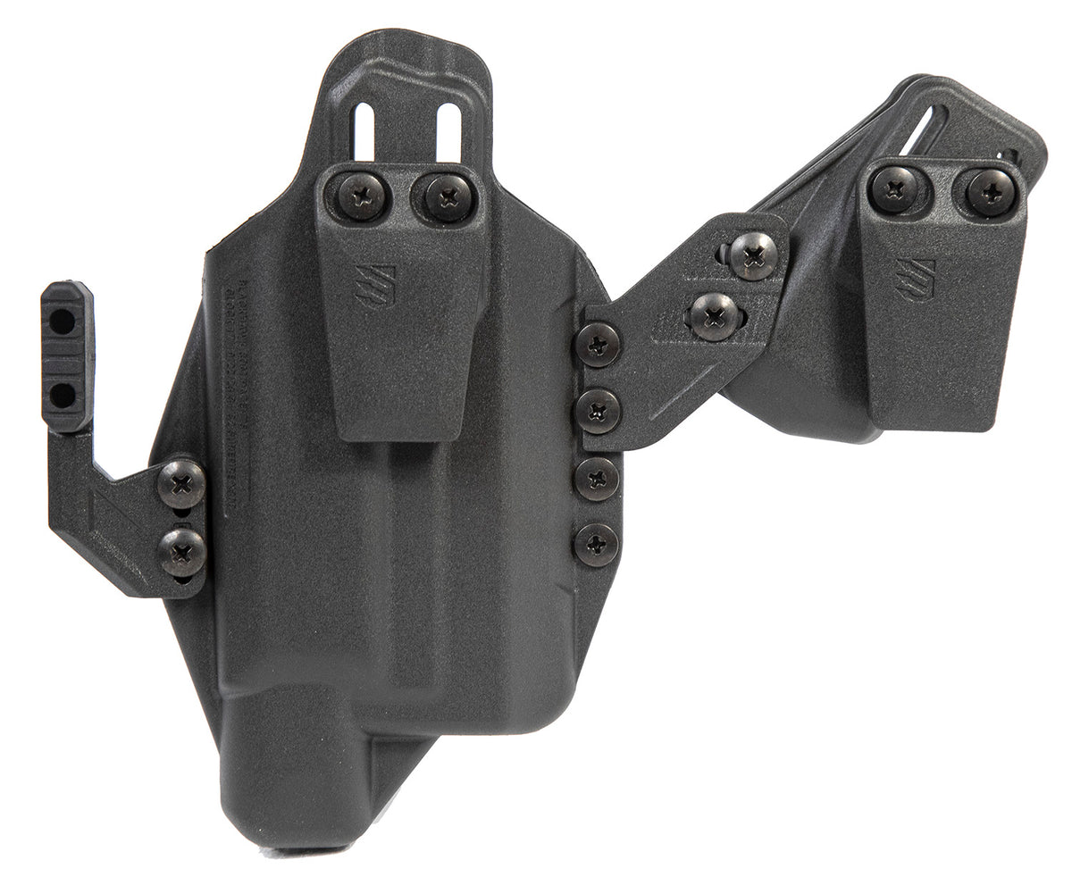 Blackhawk Stache IWB Polymer Holster Size 02 Black Compatible with Glock 19/23/32/45 TLR 7/8 Ambidextrous