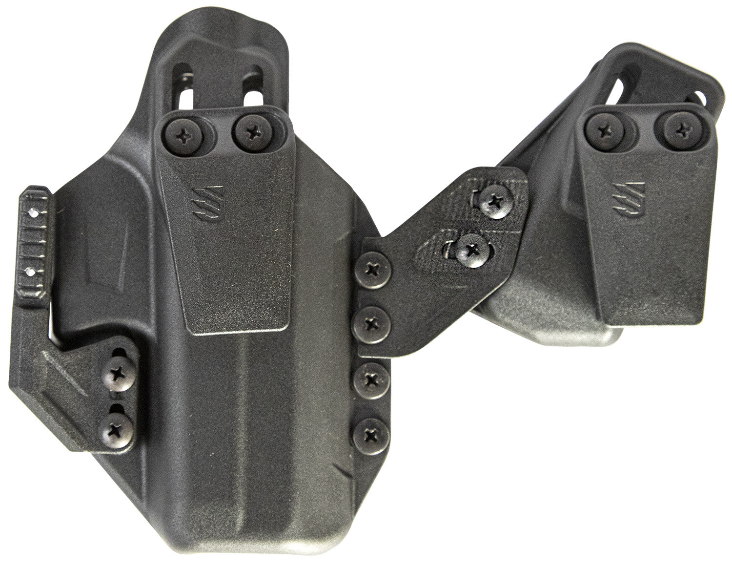 Blackhawk 416163BK Stache IWB Ambidextrous Holster Size 63 Fits S&W M&P Shield 9/40 Black Polymer