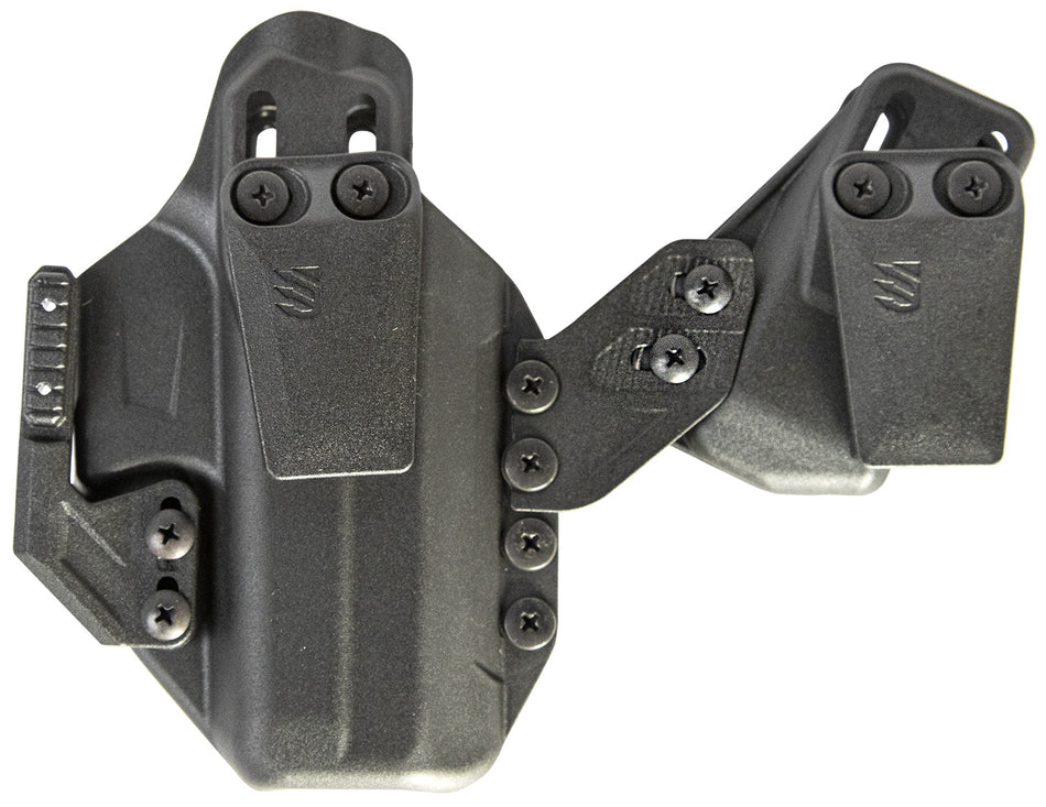 Blackhawk 416149BK Stache IWB Ambidextrous Holster Size 49 Fits Ruger EC9/LC9/LC380 Black Polymer