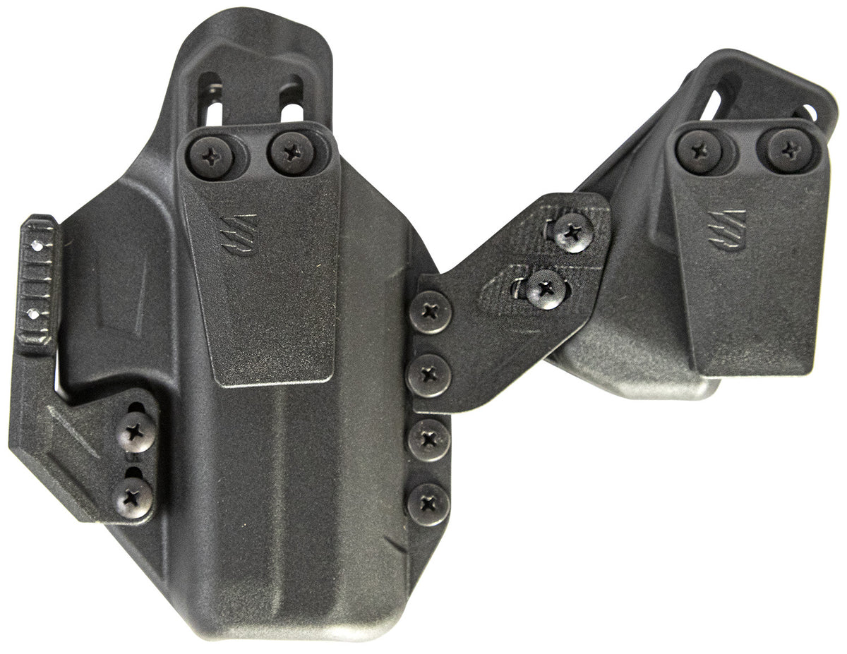 Blackhawk 416125BK Stache Premium IWB Ambidextrous Holster Kit Size 25 Fits S&W M&P 9/40 Black Polymer