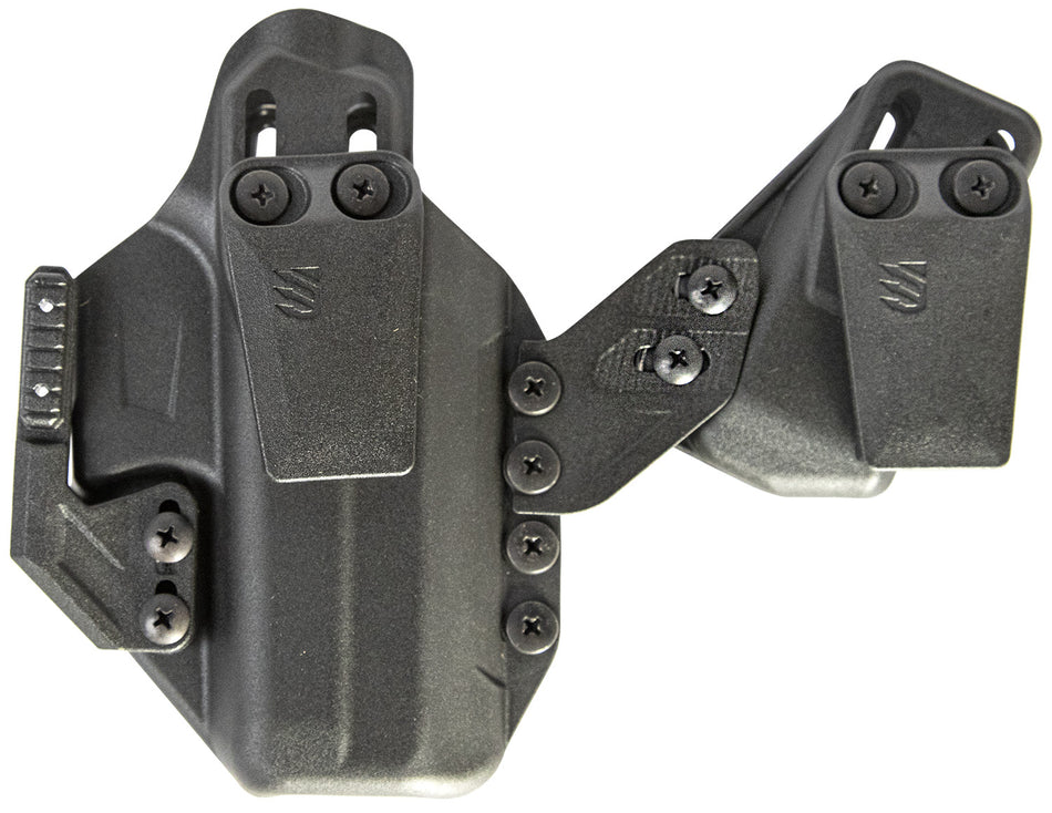 Blackhawk 416125BK Stache Premium IWB Ambidextrous Holster Kit Size 25 Fits S&W M&P 9/40 Black Polymer