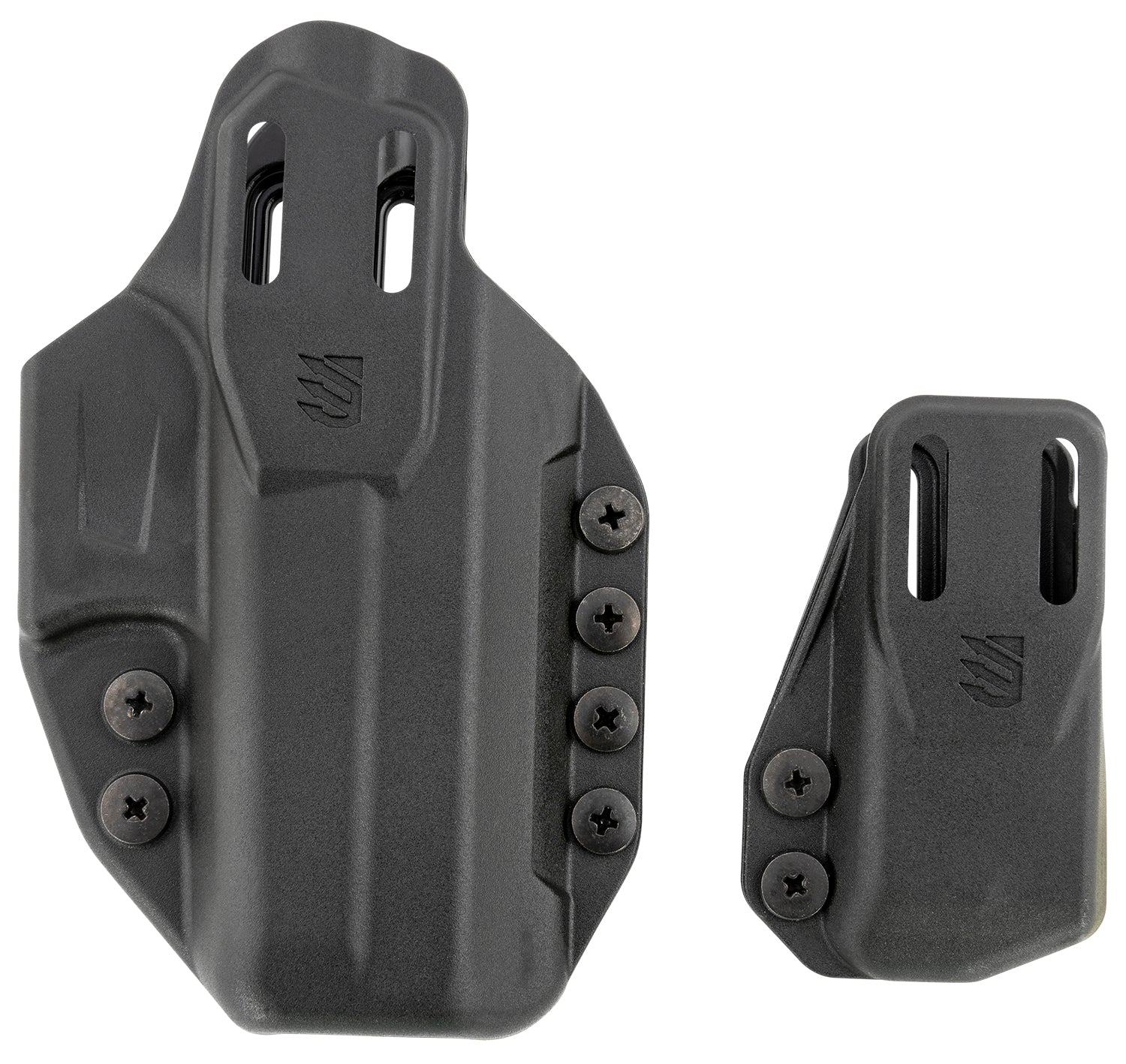 Blackhawk 416102BK Stache Premium IWB Ambidextrous Holster Kit Size 02 Glock 19/23/32/44/45 with Magazine Carrier
